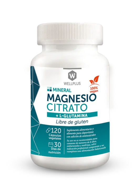 Magnesio Citrato + glutamina